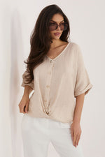  Kortærmet skjorte model 226471 Italy Moda 