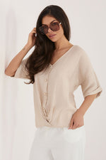 Kortærmet skjorte model 226471 Italy Moda 