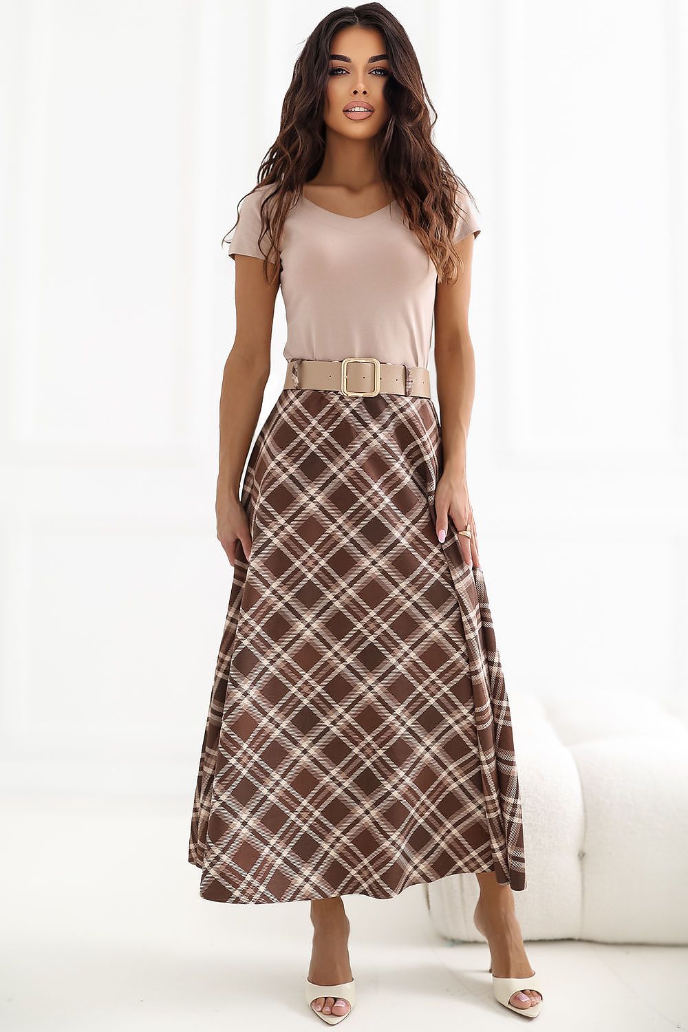  Lang nederdel model 226474 Italy Moda 
