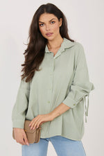  Langærmet skjorte model 226475 Italy Moda 
