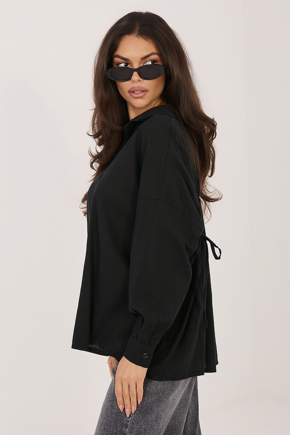  Langærmet skjorte model 226476 Italy Moda 