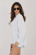  Langærmet skjorte model 226477 Italy Moda 