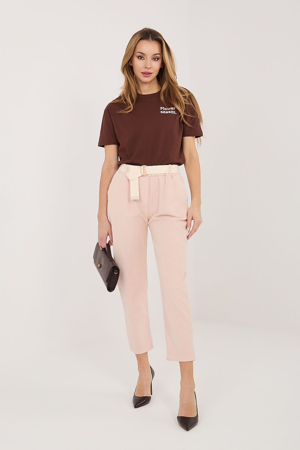  fløjlsbukser model 226479 Italy Moda 