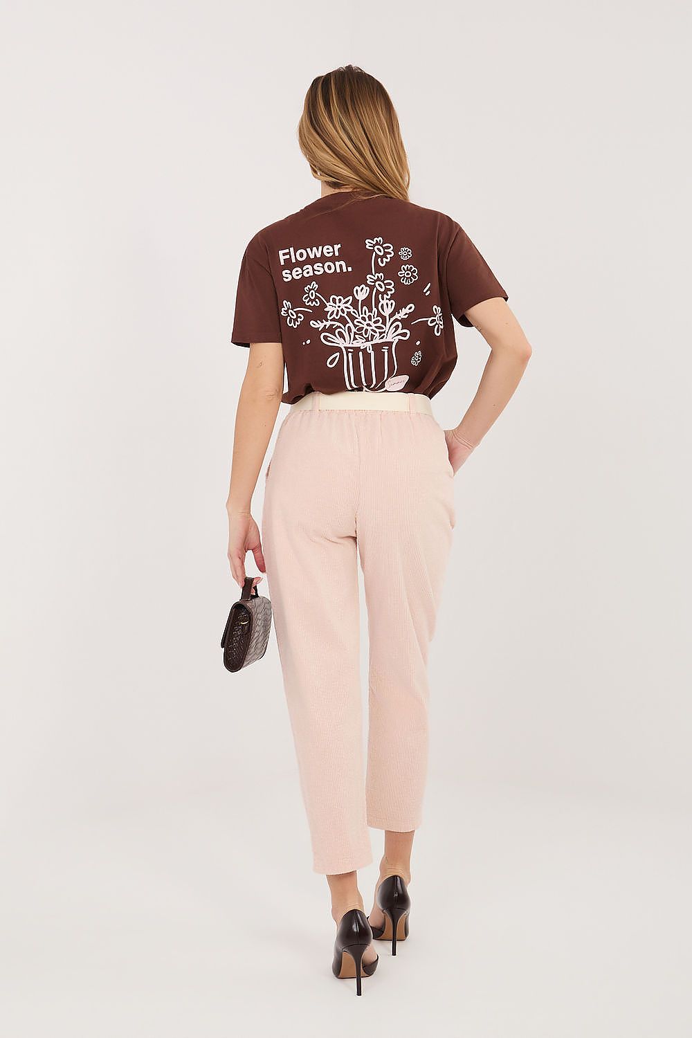  fløjlsbukser model 226479 Italy Moda 