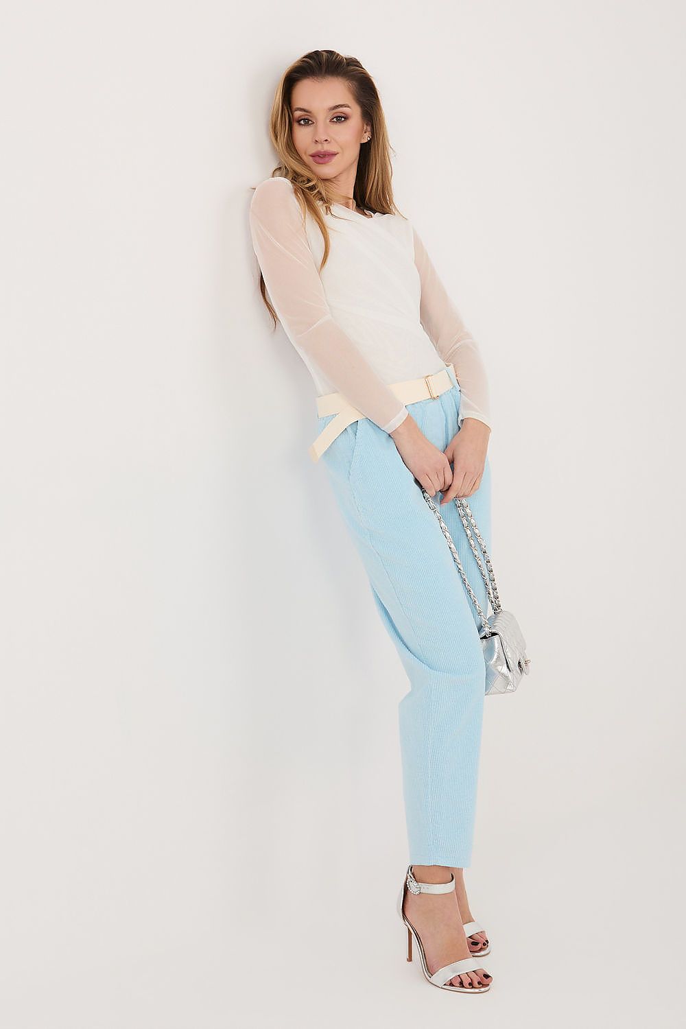  fløjlsbukser model 226482 Italy Moda 