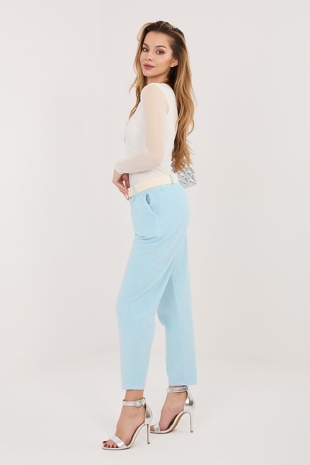  fløjlsbukser model 226482 Italy Moda 