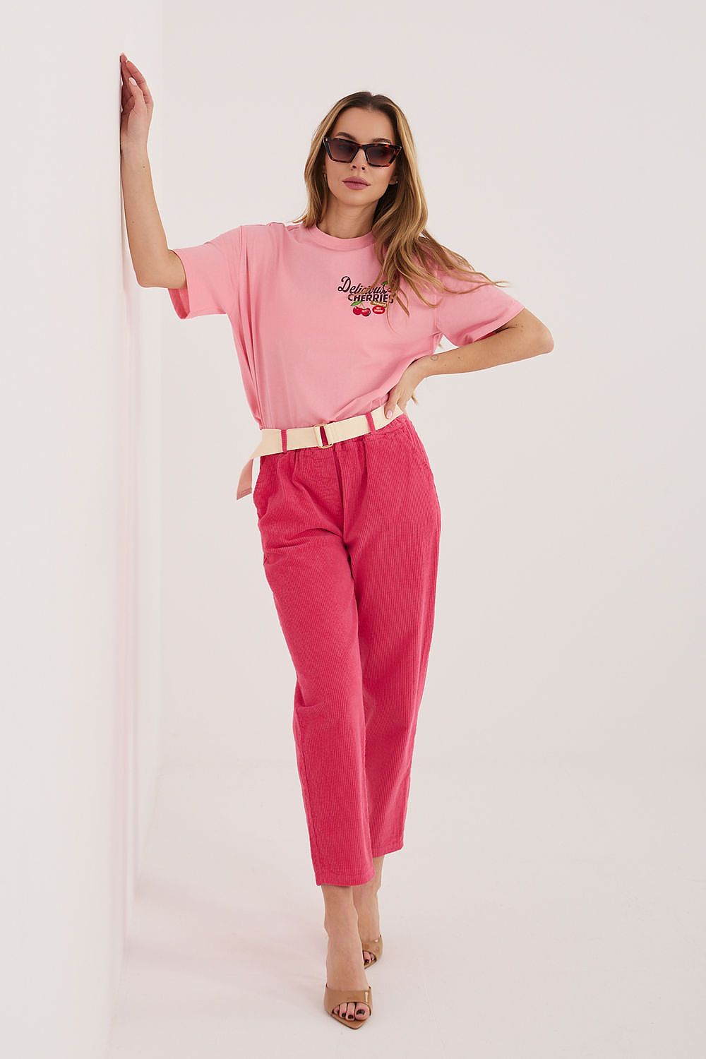 fløjlsbukser model 226483 Italy Moda 