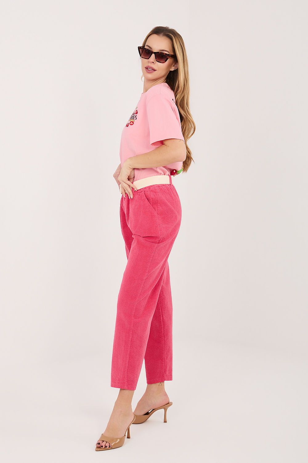  fløjlsbukser model 226483 Italy Moda 