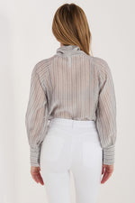  Langærmet skjorte model 226442 Italy Moda 