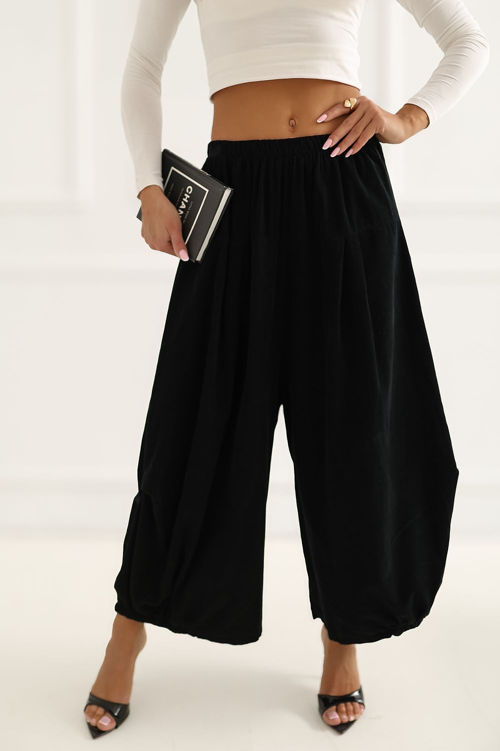  fløjlsbukser model 226453 Italy Moda 