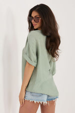  Kortærmet skjorte model 226470 Italy Moda 