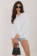  Langærmet skjorte model 226477 Italy Moda 