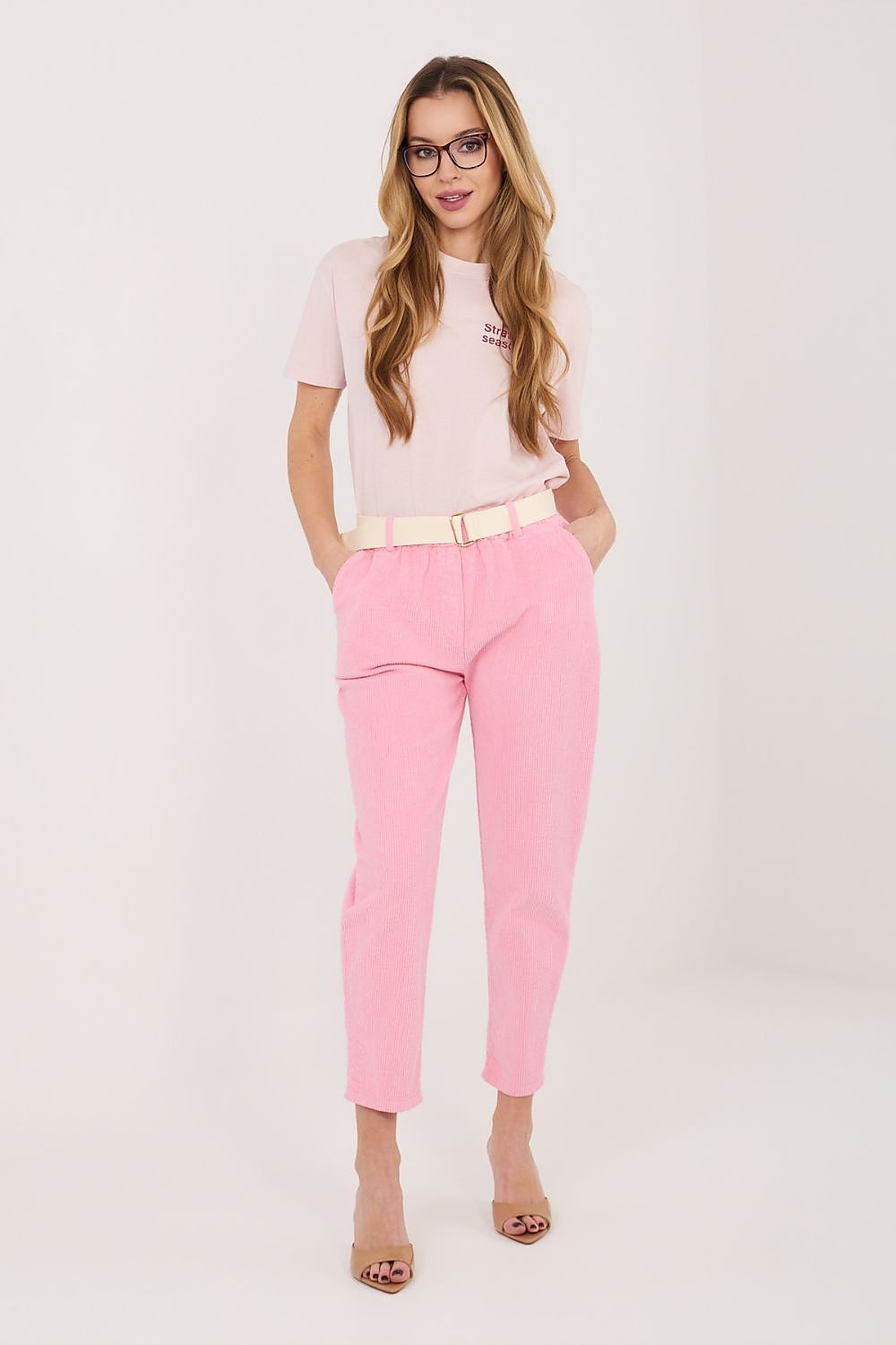  fløjlsbukser model 226480 Italy Moda 