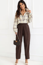  fløjlsbukser model 226966 Rue Paris 