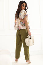  fløjlsbukser model 227687 Rue Paris 