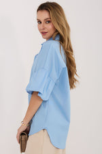  Langærmet skjorte model 227874 Italy Moda 