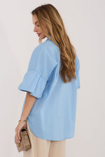  Langærmet skjorte model 227874 Italy Moda 