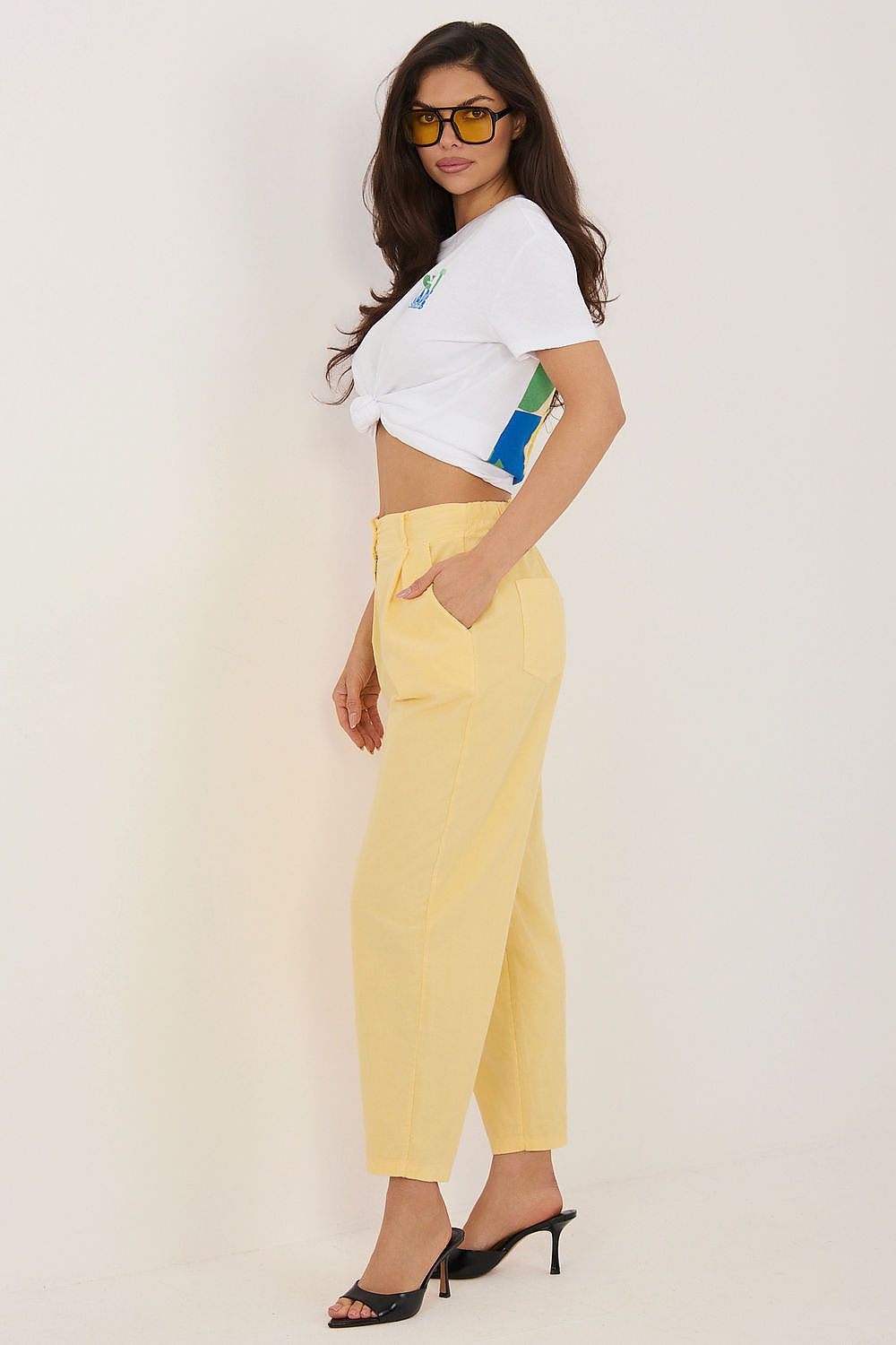 fløjlsbukser model 228361 Rue Paris 