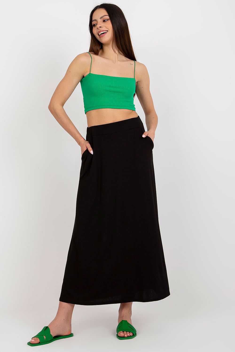  Lang nederdel model 180212 Rue Paris 